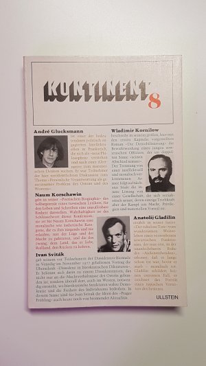 gebrauchtes Buch – Kontinent 8  (1978)