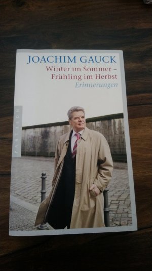 gebrauchtes Buch – Gauck, Joachim – Winter im Sommer – Frühling im Herbst - Erinnerungen