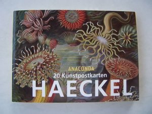 Postkartenbuch Ernst Haeckel, Anaconda 20 Kunstpostkarten, 2019