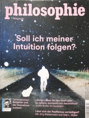 gebrauchtes Buch – Philosophie Magazin 2/2023 - Soll ich meiner Intuition folgen? - Walter Benjamin - Pazifismus - u.a.