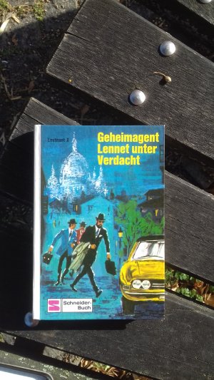 Geheimagent Lennet unter Verdacht.Band 5 Illustrationen Walter Rieck Verlag Schneider-Buch 1971