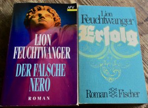 gebrauchtes Buch – Lion Feuchtwanger – Der falsche Nero - Erfolg   Band 2   -   ( Konvolut 2 Bände )