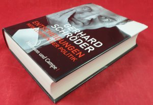 gebrauchtes Buch – Gerhard Schröder – Entscheidungen - Mein Leben in der Politik