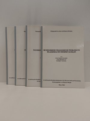 Über das Lehren und Lernen, Erziehung in der Schule, Die besondere Pädagogische Problematik im Jugendalter höherer Schüler, Fachdidaktik-Fachunterricht […]