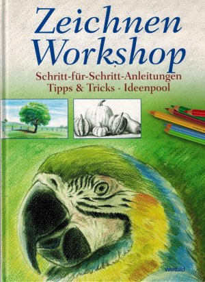 gebrauchtes Buch – Zeichnen Workshop - Schritt-für-Schritt-Anleitungen, Tipps & Tricks, Ideenpool