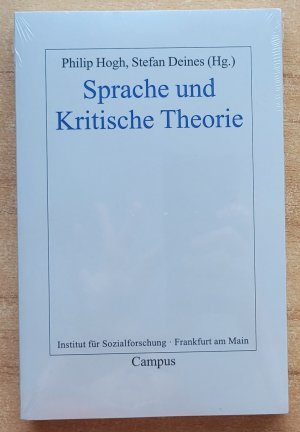 gebrauchtes Buch – Hogh, Philip; Deines – Sprache und Kritische Theorie