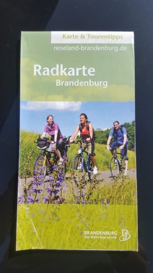 gebrauchtes Buch – Radkarte Brandenburg