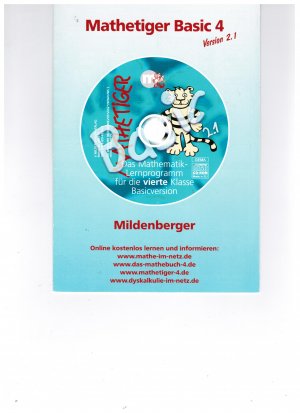 Mathetiger Basic 4, Version 2.1, CD-ROM mit 6 Übungen aus CD-ROM Mathetiger 3/4 Homeversion