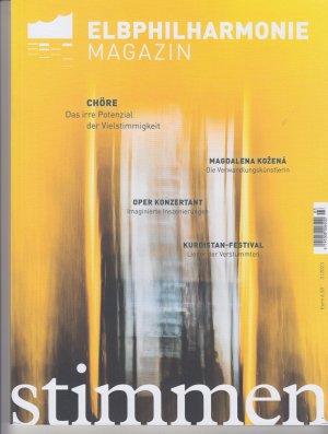 gebrauchtes Buch – HamburgMusik  – Elbphilharmonie Magazin 3/2023, stimmen