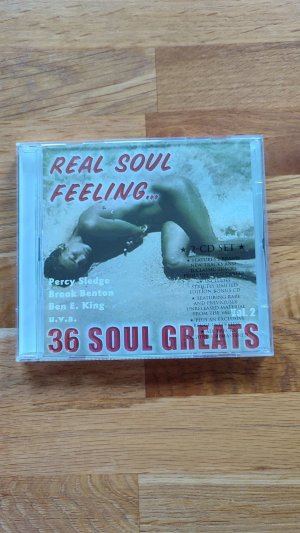 gebrauchter Tonträger – Sledge, Benton, King u – Real Soul feeling