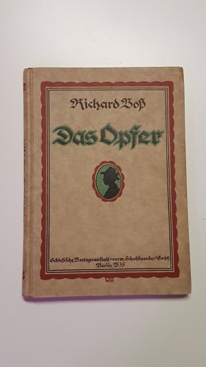 antiquarisches Buch – Richard Voß – Das Opfer