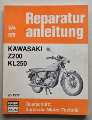 Reparaturanleitung Kawasaki Z 200 und KL 250 ab 1977