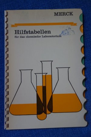 Hilfstabellen für das chemische Laboratorium