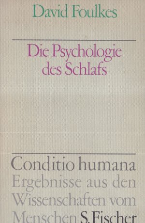 antiquarisches Buch – David Foulkes – Die Psychologie des Schlafs - Übersetzt von Rotraud Müller-Berghaus