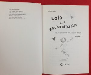 gebrauchtes Buch – Isabel Abedi – Lola auf Hochzeitsreise