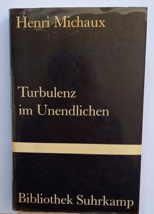 gebrauchtes Buch – Henry Michaux – Turbulenz im Unendlichen