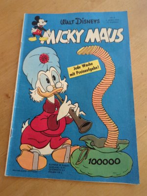 Micky Maus Heft - Nr. 8 - 1958 - 1. März - Originalausgabe