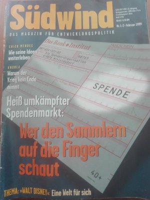 Südwind. Das Magazin für Entwicklungspolitik. Jahrgang 1999 (10 Hefte)