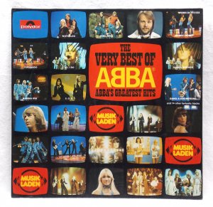 The Very Best of Abba - Abba's Greatest Hits - 1976 DLP g+/vg+