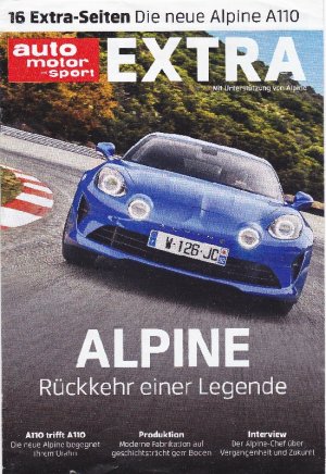 gebrauchtes Buch – Autorenkollektiv AMS Auto Motor Sport – Konvolut 7 Ausgaben und 4 Beilagen: Auto Motor Sport 04 05 06 07 08 09 10 von 2018 und 4 Extra-Beilagen SUV Frühling Alpine DTM