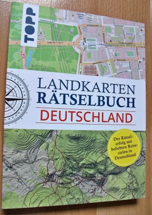 gebrauchtes Buch – Norbert Pautner – Landkarten Rätselbuch - Deutschland - Mehr Rätsel, mehr geographische Geheimnisse zu beliebten Reisezielen in Deutschland