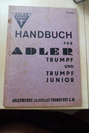 Adler Trumpf und Trumpf Junior Handbuch