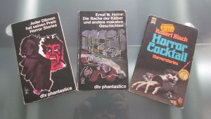 gebrauchtes Buch – Verschieden – Drei Bücher Horror/Phantasiestories