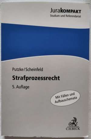 gebrauchtes Buch – Putzke, Holm; Scheinfeld – Strafprozessrecht