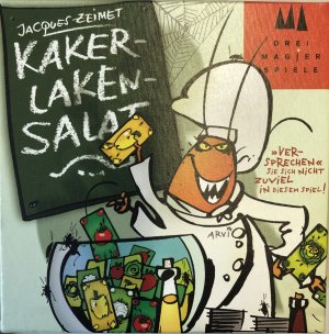 gebrauchtes Spiel – Jacques Zeimet – Kakerlakensalat Drei Magier Spiel, 6-99 Jahre, 2-6 Spieler, 10-20 min, Versprechen Sie sich nicht zuviel in diesem Spiel