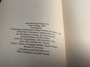 gebrauchtes Buch – Herbert Gall – Deleatur. Notizen aus einem Betrieb