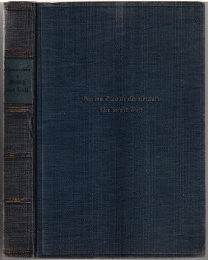 antiquarisches Buch – Houston Stewart Chamberlain – Mensch und Gott - Betrachtungen über Religion und Christentum