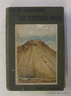 antiquarisches Buch – Landor, Henry S – Auf verbotenen Wegen