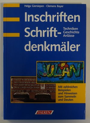 gebrauchtes Buch – Giersiepen, Helga; Bayer – Inschriften - Schriftdenkmäler