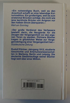 gebrauchtes Buch – Rudolf Pörtner – Mit dem Fahrstuhl in die Römerzeit