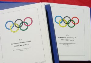 Olympia-Sammlung mit 176 x Belegen ! "XX. Olympische Sommerspiele München 1972" - 