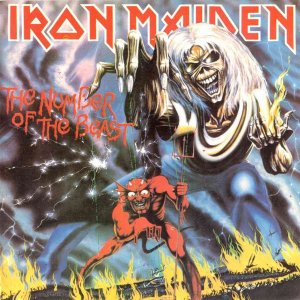 gebrauchter Tonträger – Iron Maiden – The Number Of The Beast (Original CD von 1982)