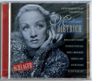 Marlene Dietrich – Unvergeßliche Schlager Erfolge (1996) NEU, Chansons, CD