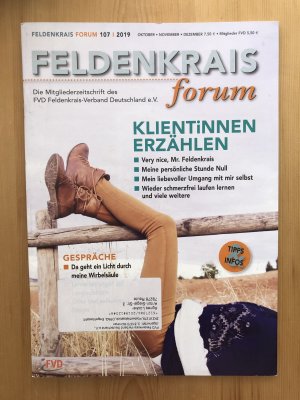 gebrauchtes Buch – Feldenkrais Forum – Feldenkrais Forum 107