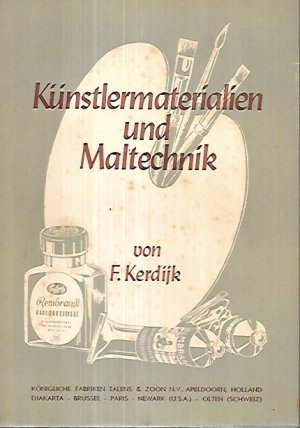 Künstlermaterialien und Maltechnik. Farbstoffe, Bindemittel und Firnisse in der Technik der Ölmalerei.