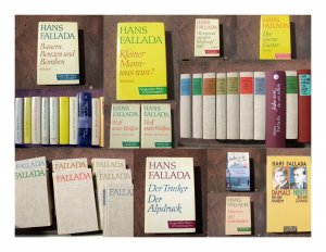 Schöne Hans Fallada-Sammlung. 46 Bände Romane, Erzählungen, Kinderbücher, Tagebücher, Briefwechsel und Sekundärliteratur (Biografien und literaturwissenschaftliche […]