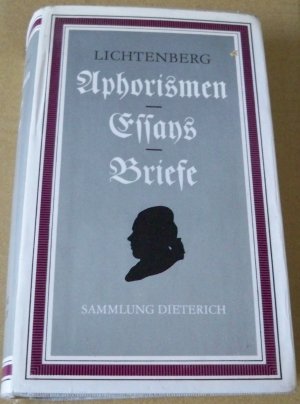 gebrauchtes Buch – Batt,Kurt Hrsg – Lichtenberg - Aphorismen, Essays, Briefe