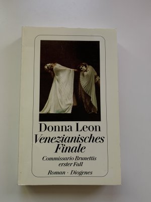 gebrauchtes Buch – Donna Leon – Venezianisches Finale - Commissario Brunettis erster Fall