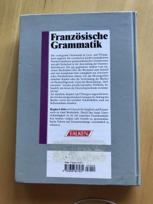 gebrauchtes Buch – Regina Lübke – Französische Grammatik