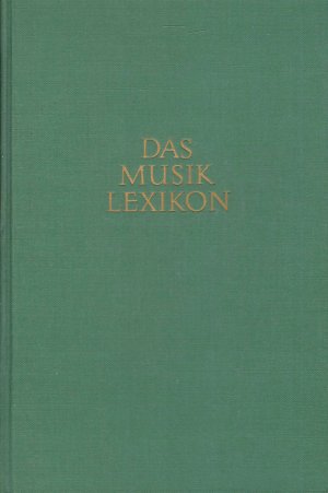 antiquarisches Buch – Friedrich Herzfeld  – Das Musiklexikon