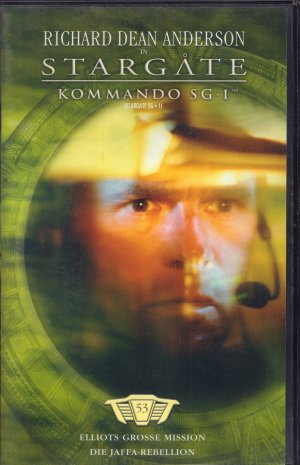 gebrauchter Film – STARGATE SG-1 SEASON 5 EPISODEN 17-18 Vol. 53 "Elliots große Mission" & "Die Jaffa-Rebellion"