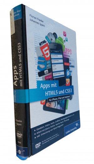 gebrauchtes Buch – Florian Franke – Apps mit HTML und CSS3 mit DVD