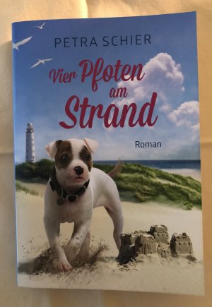 gebrauchtes Buch – Petra Schier – Vier Pfoten am Strand