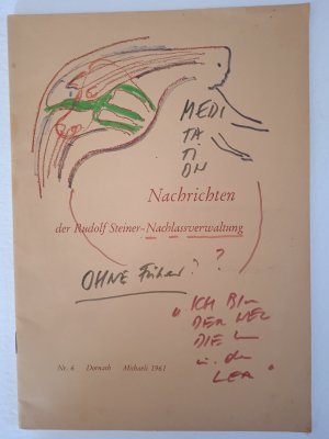 Nachrichten der Rudolf Steiner-Nachlassverwaltung mit Veröffentlichungen aus dem Archiv, Nr.6