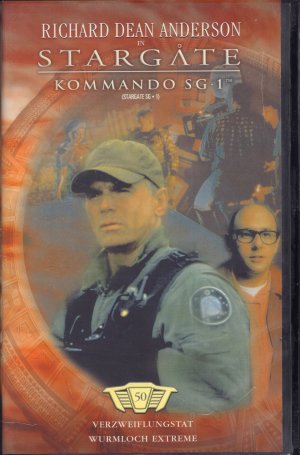 gebrauchter Film – STARGATE SG-1 SEASON 5 EPISODEN 11-12 Vol. 50 "Verzweiflungstat" & "Wurmloch Extreme"