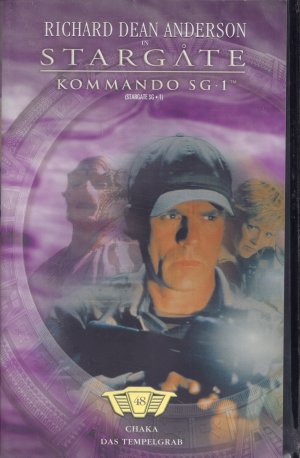 STARGATE SG-1 SEASON 5 EPISODEN 7-8 Vol. 48 "Chaka" & "Das Tempelgrab"